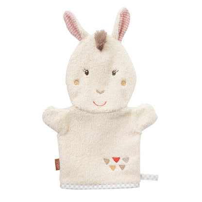 Waschhandschuh Lama
