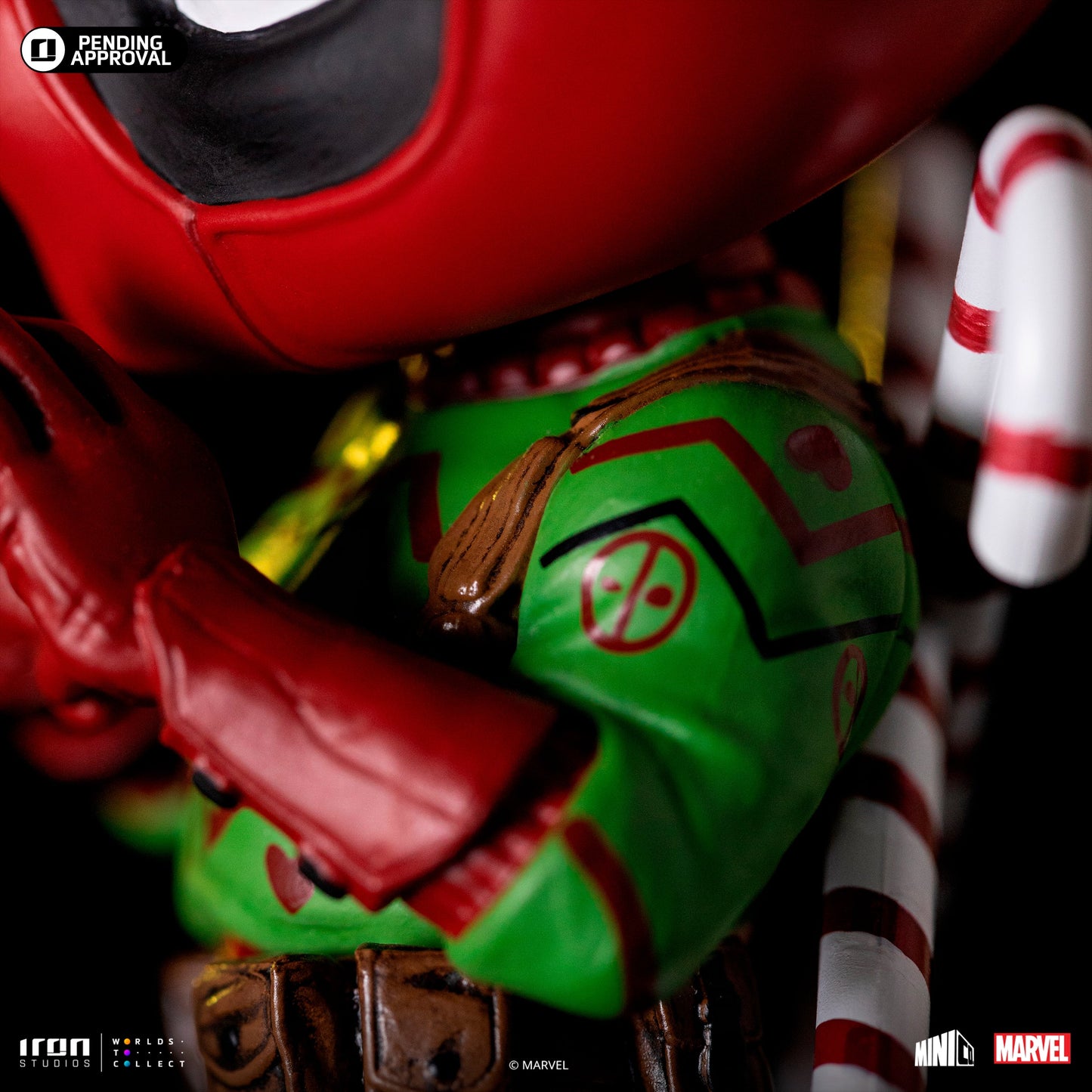 Figurine Deadpool (Holidays Version) - Marvel Comics - Mini Co.