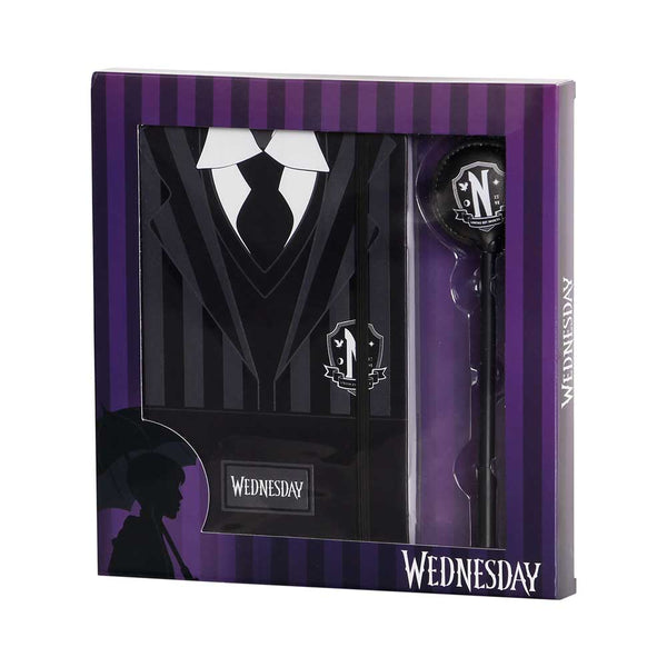 Coffret Journal + Stylo Wednesday « Uniform »