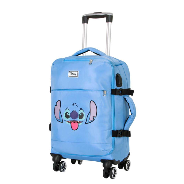 Valise Cabine 4 Roues Disney Lilo & Stitch « Face »