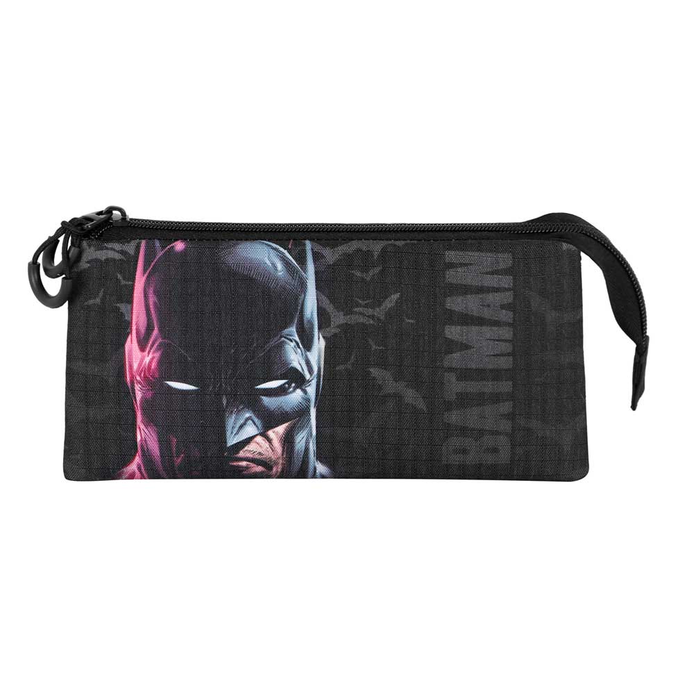 Trousse Triple DC Comics Batman « Face » – Noir