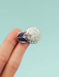 "This Blow" Mouth Pin