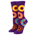 Meias de donuts multicoloridas