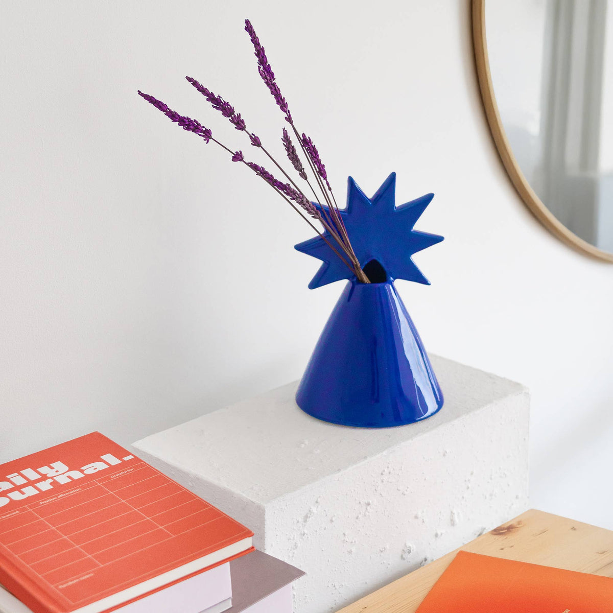 Vaso Estrela Polar Azul