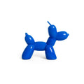 Bougie Chien Ballon Bleu Électrique
