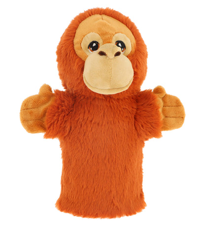 Assortment of 24 Wild Animal Hand Puppets 27cm - KEELECO