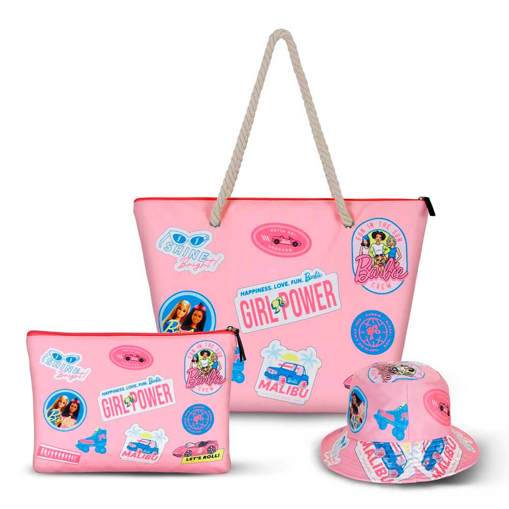 Beauty Case Barbie « Malibu » Rosa