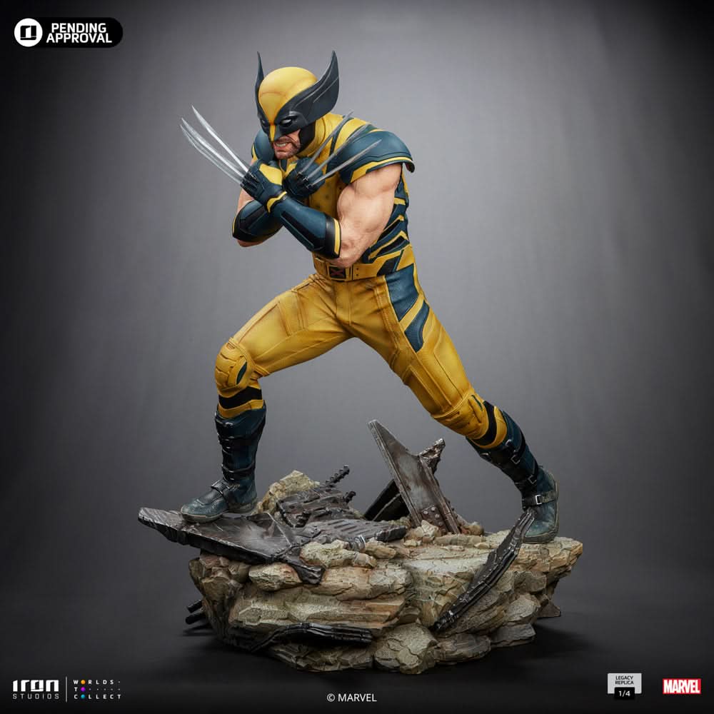Wolverine Statue - Deadpool & Wolverine - Legacy Replica 1/4 - Iron Studios
