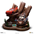 Statue Lightning Mcqueen & Tow Mater - Cars - Deluxe Art Scale 1/10 - Disney Classics