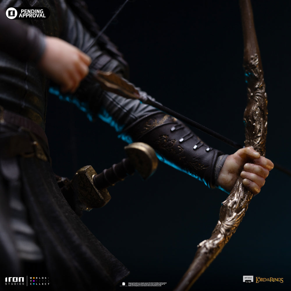 Statue Legolas Unleashed - the Lord of the Rings - Art Scale 1/10