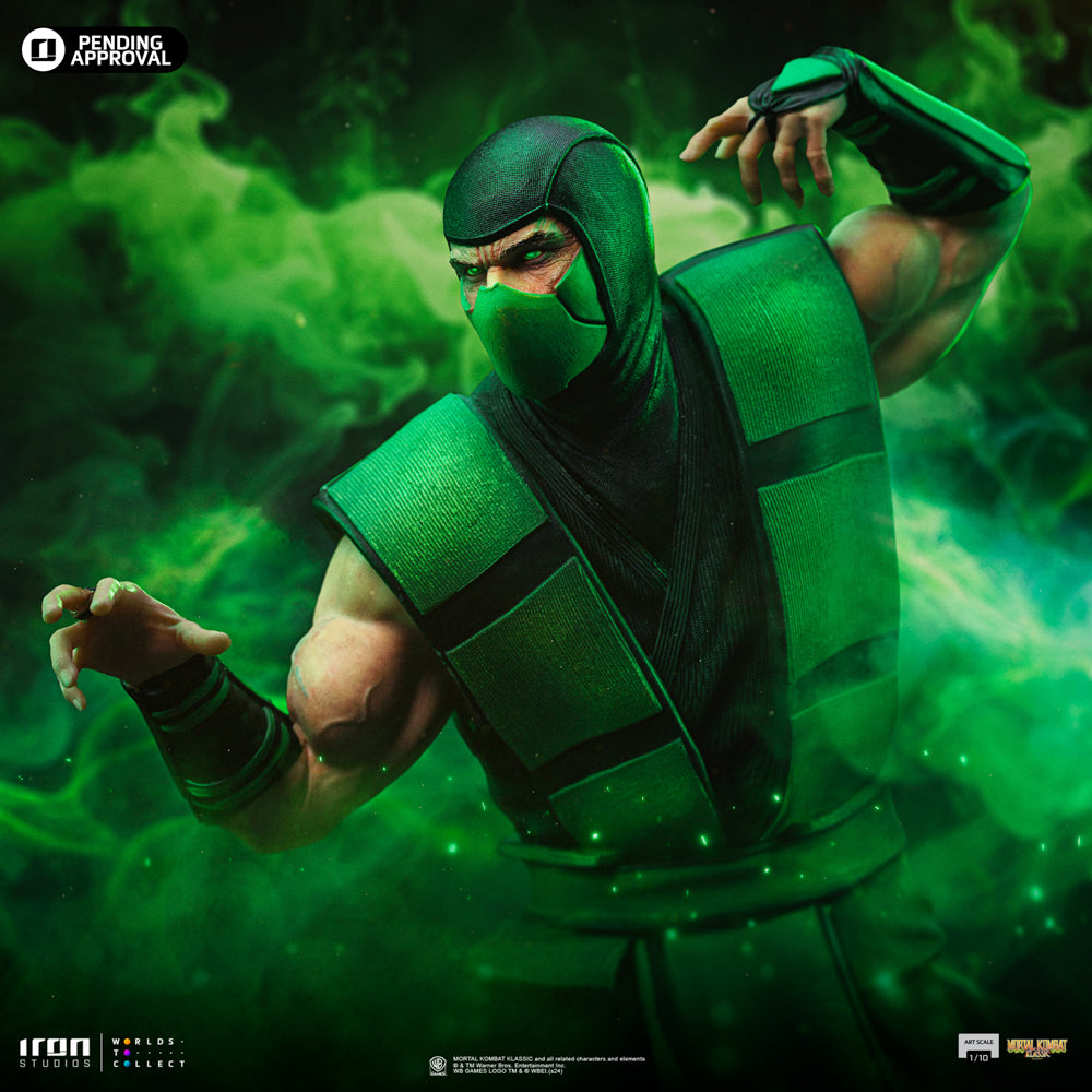Pre-Order - Reptile Statue - Mortal Kombat - Art Scale 1/10 - Iron Studios