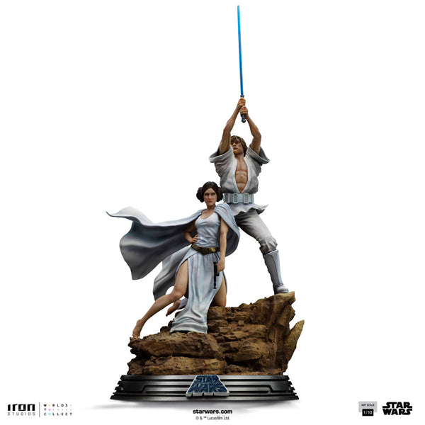 Statue Luke and Leia - Star Wars - Art Scale 1/10