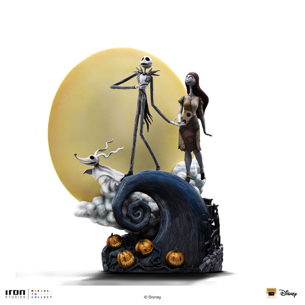 Statue Jack and Sally - Nightmare Before Christmas - Deluxe Art Scale 1/10 - Disney Classics