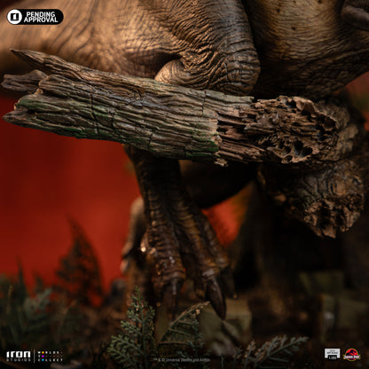 T-Rex Chase Statue - Jurassic Park - Demi Art Scale 1/20 - Iron Studios