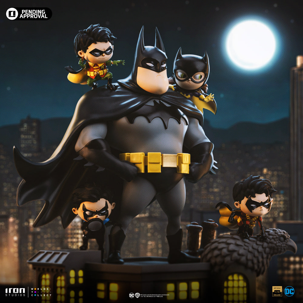Batman Family Statue - DC Comics - Animated Icons - Iron Studios