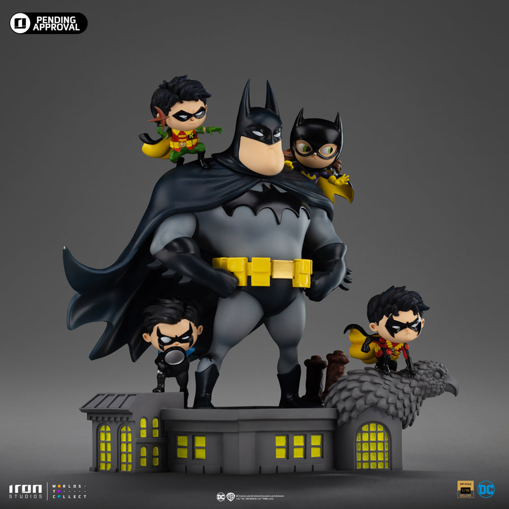Batman Family Statue - DC Comics - Animated Icons - Iron Studios
