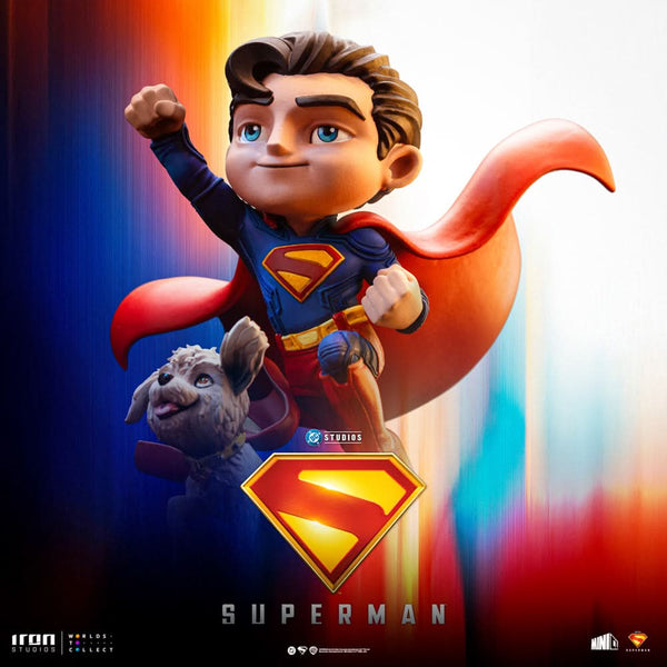 Figurine Superman and Krypto - Superman - Mini Co. - DC Comics