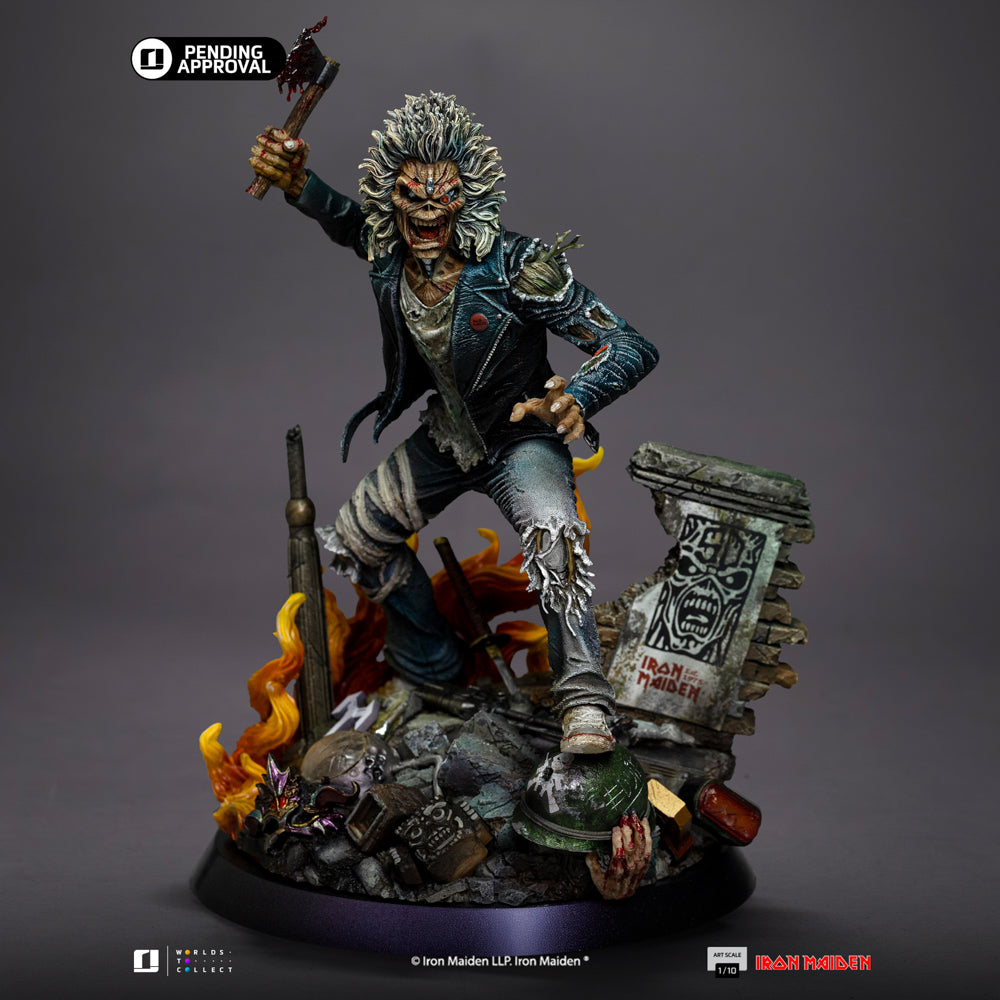 Statue Eddie (50th Year Anniversary) - Iron Maiden - Art Scale 1/10