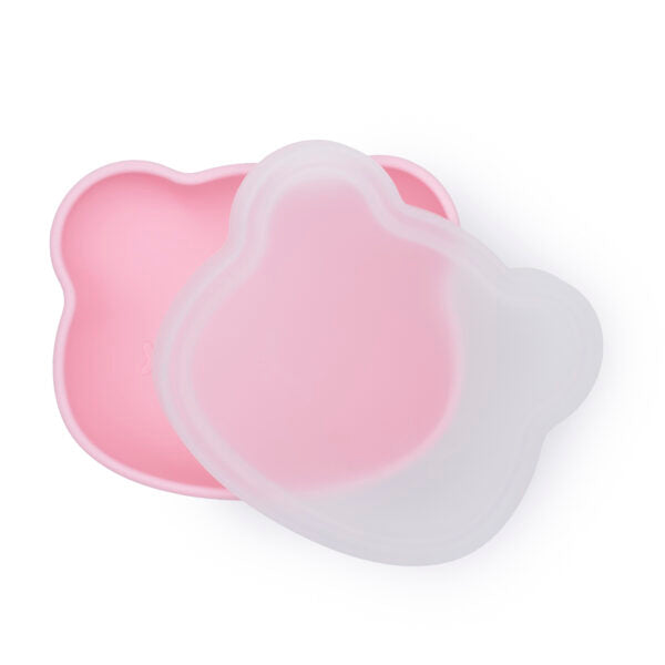 Bol en Silicone Ours Powder Pink