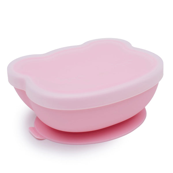 Bol en Silicone Ours Powder Pink