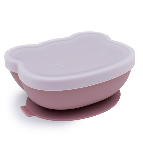 Bol en Silicone Ours Dusty Rose