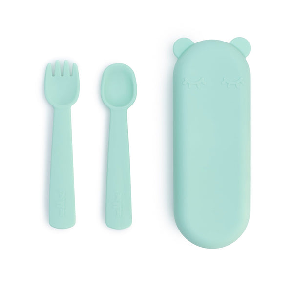 Set di posate per bambini verde menta