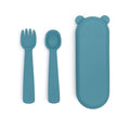 Set de Couverts Bébé Bleu Canard
