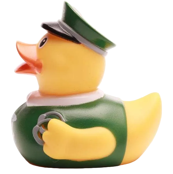 Pato policía popular de la RDA