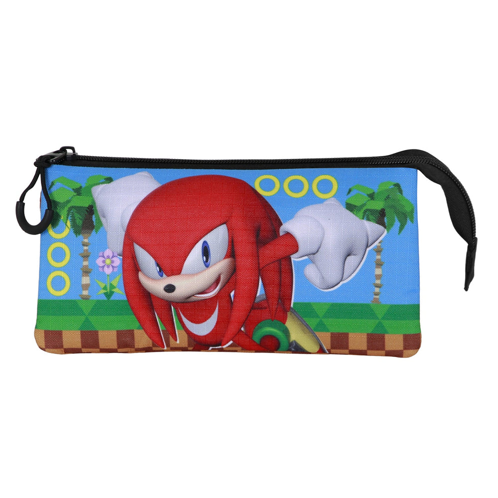 Trousse Triple Sonic the Hedgehog « Knuckles Run »