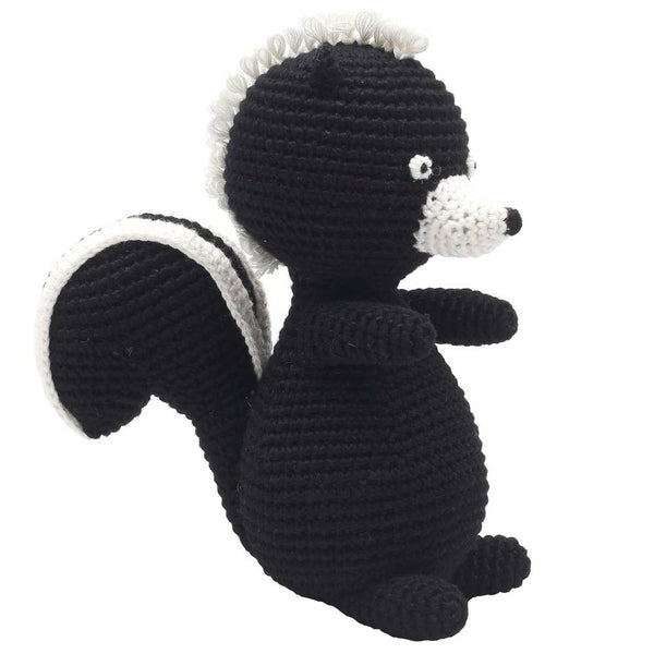 Peluche all'uncinetto - Puzzola nera