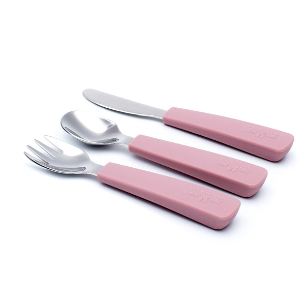 Set di posate per bambini Dusty Rose 