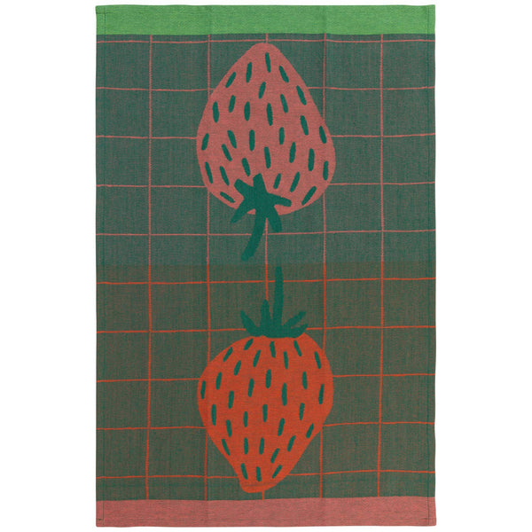 Strofinaccio jacquard Berry Sweet