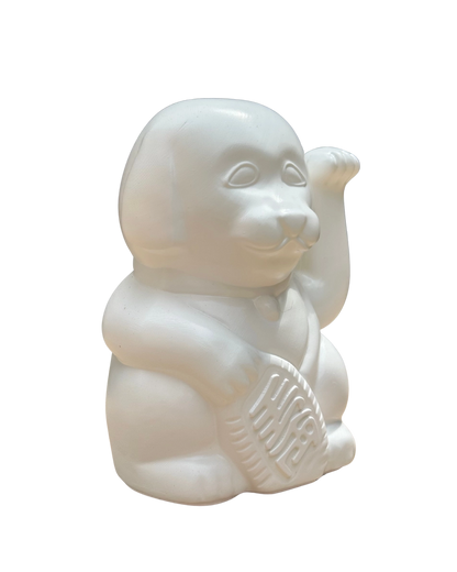 Chien Chanceux Blanc