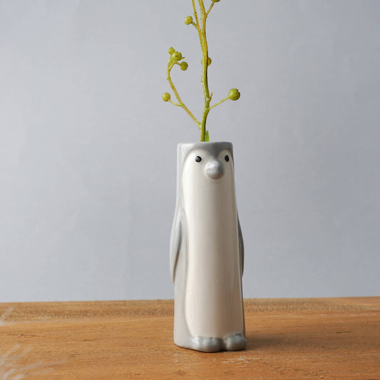 Vaso a forma di bocciolo di pinguino