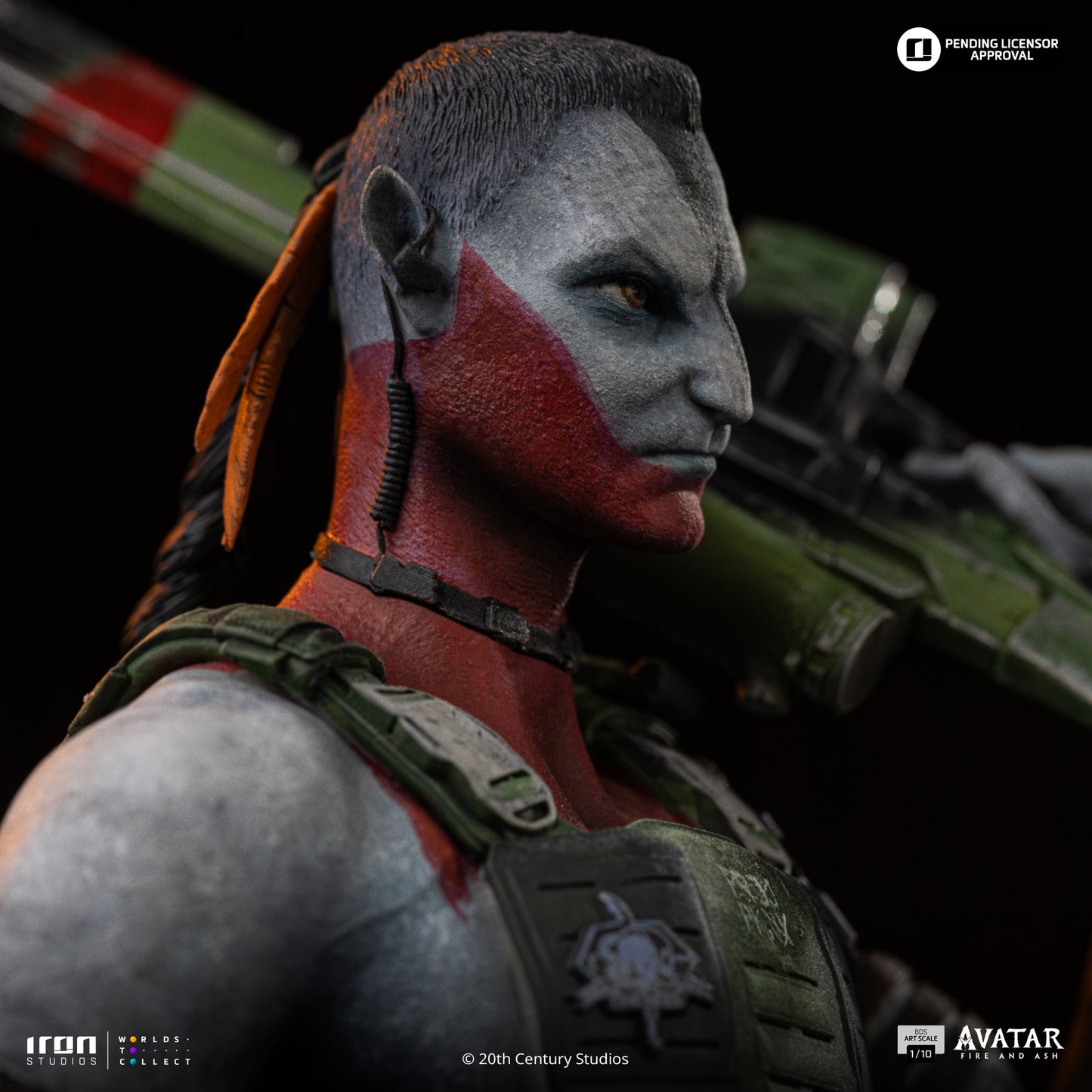 Statue Miles Quaritch - Avatar 3: Fire and Ash - Art Scale 1/10