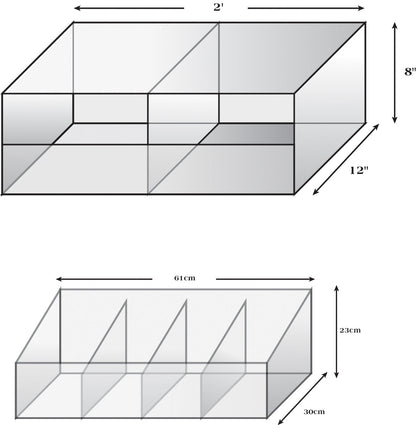 DUAL CUBE DISPLAY UNIT