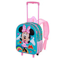 Mochila 3D Pequena com Rodas Disney Minnie Mouse « Greet »