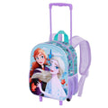 Kleiner 3D-Rucksack mit Rollen Disney Die Eiskönigin 2 « Spring »