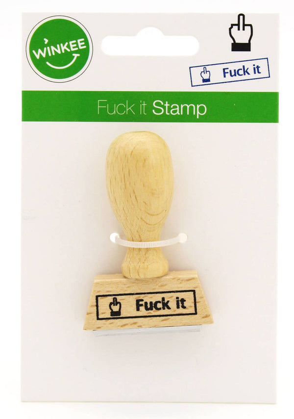 "Fuck it" opinion stamp