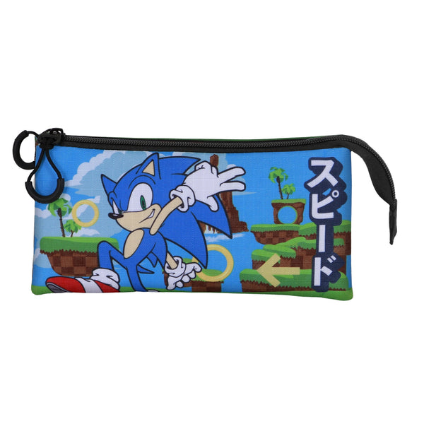 Trousse Triple Sonic the Hedgehog « SEGA Greenhill »