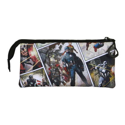 Trousse Triple Marvel Captain America « Comic »