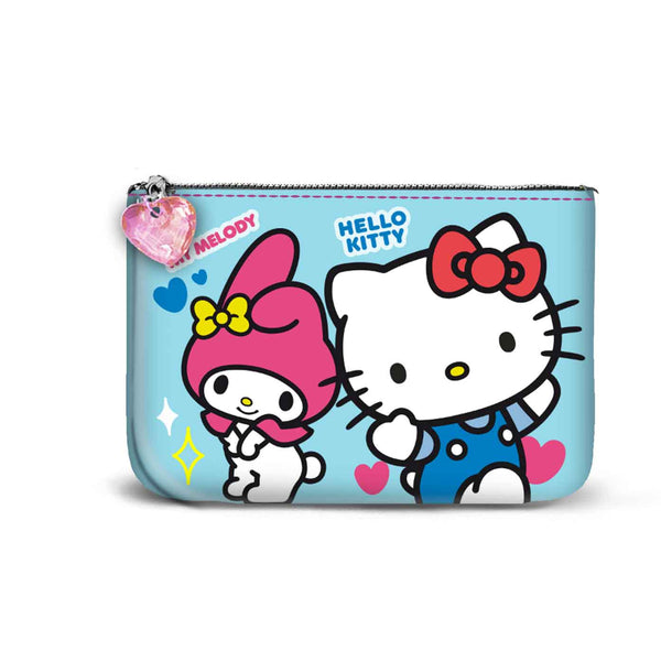 Porte-Monnaie Carré Amitié Hello Kitty « Petit »
