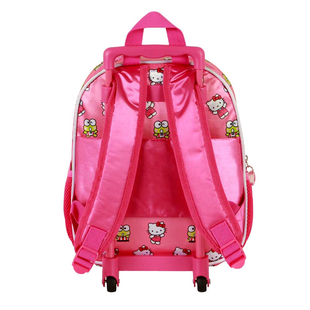 Sac à Dos 3D à Roulettes Petit Hello Kitty