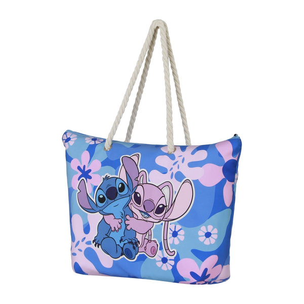 Sac de Plage Soleil Disney Lilo & Stitch « Hug »