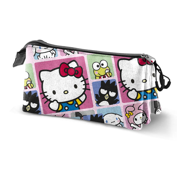 Trousse Triple Hello Kitty « Panels »