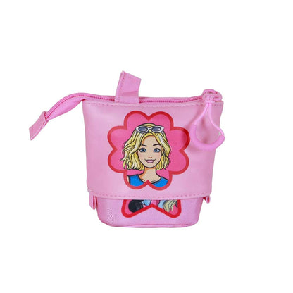 Trousse Cute + 2 Stylos Gel Effaçables Barbie « Flower »