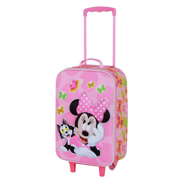 Valise à Roulettes Soft 3D Disney Minnie Mouse « Kitten »