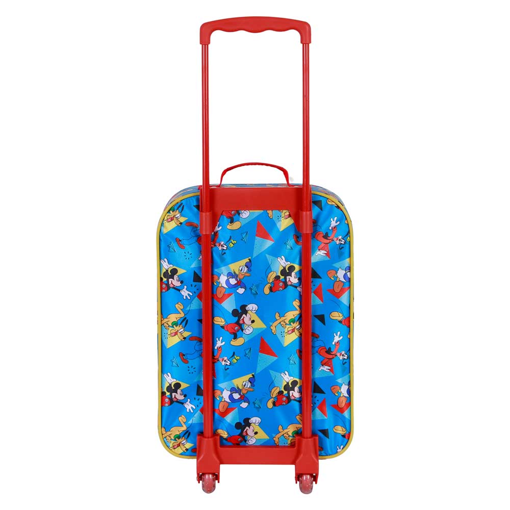 Maleta Trolley Soft 3D Disney Mickey Mouse « Scooter »