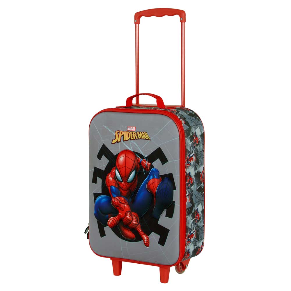 Valise à Roulettes Soft 3D Marvel Spider-Man « Symbol »