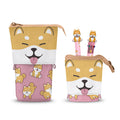 Estojo Cute + Caneta 10 Cores + Caneta Gel Oh My Pop! « Shiba »